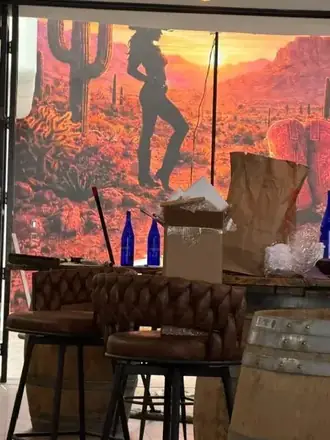 Desert themed café
