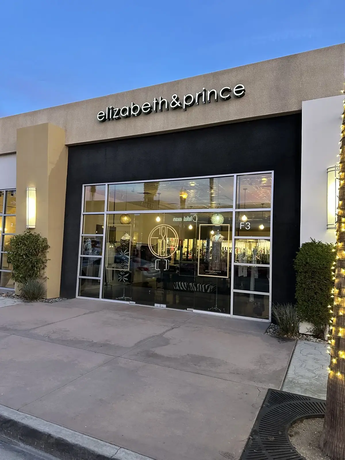 Retail storefront with commercial window film
