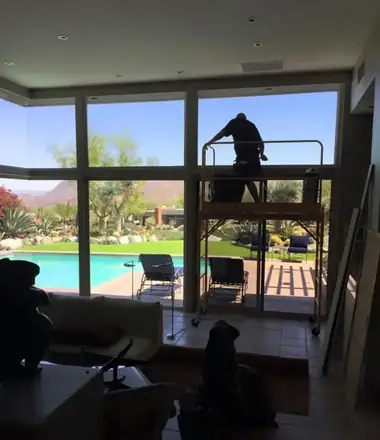High window installation