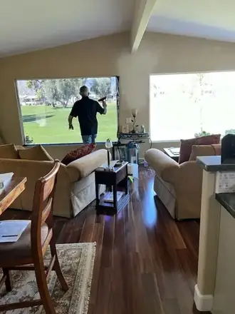 Living room window tint