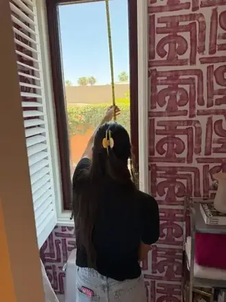Measuring a window for film